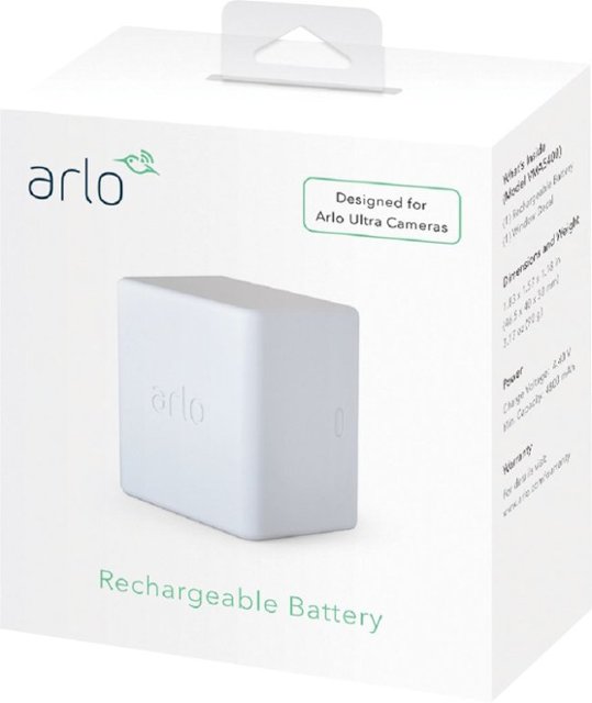 arlo ultra 4k battery