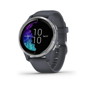 Garmin Venu GPS Smartwatch and Fitness Tracker with Incident Detection Grey Touchscreen Display, Features Music, Body Energy Monitoring - CE010-02173-01