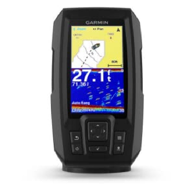 Sounder Garmin GPS Wireless Striker 5 CV Plus Fishing Fish Finder For Boat 