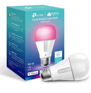 Kasa Smart Bulb, Full Color Changing Dimmable WiFi LED Light Bulb