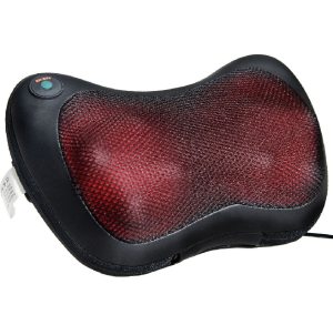Costway Shiatsu Pillow Massager , Heat Deep Kneading for Shoulder , Neck and Back , Massage and Relaxation , Personal Care , Massagers , Support Pillows - EP23474US