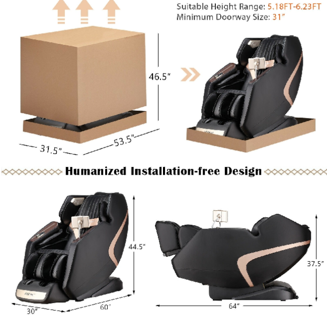 Full Body Zero Gravity Massage Chair