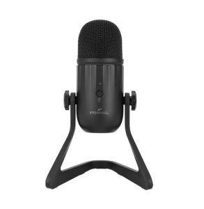 Ergopixel Stream Microphone, Uni-directional Stream, 88db Dynamic Range, Usb Microphone For Gaming, Streaming And Podcasting, Bilingual, Black - EP-MP0003