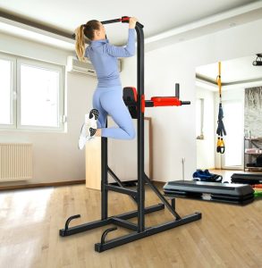 Costway Multi-function Power Tower Workout Strength - 91573406